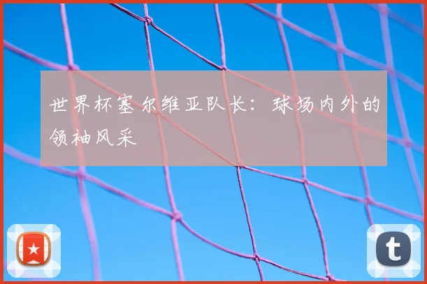 世界杯塞尔维亚队长：球场内外的领袖风采